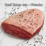 Beef D-RUMP CAP PICANHA Australia Nolan Vale frozen whole cut 1.0-1.4 kg/pc (price/kg)